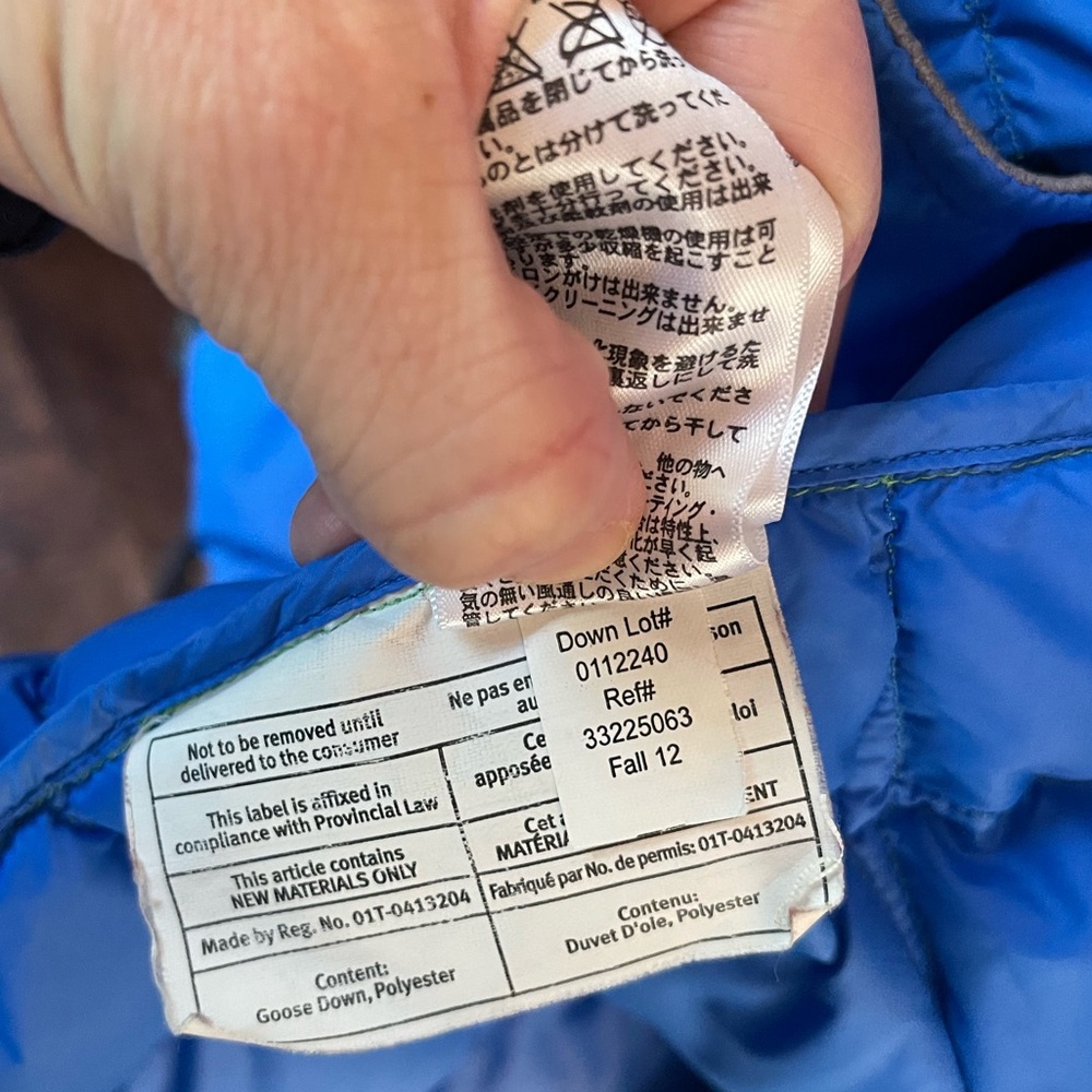 Eddie Bauer First Ascent Hooded Downlite Sweater, Lime Green, Puffer, Women's S - Picture 4 of 8